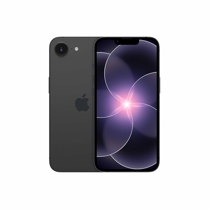 Apple iPhone 17e 512 GB: 15.40 cm (6.1″) Super Retina XDR Display, A19 Chip, All-Day Battery Life, 48MP Fusion Camera, 256GB Starting Storage; Black