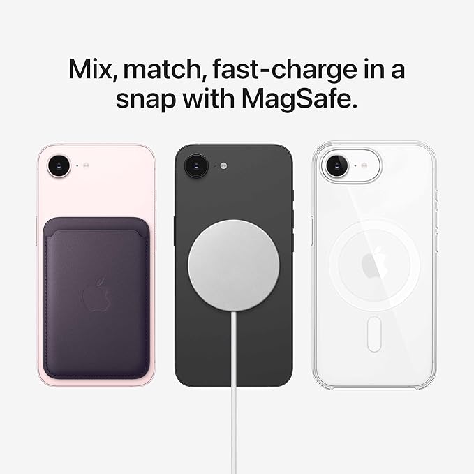 Apple iPhone 17e 512 GB: 15.40 cm (6.1″) Super Retina XDR Display, A19 Chip, All-Day Battery Life, 48MP Fusion Camera, 256GB Starting Storage; Black - Image 5