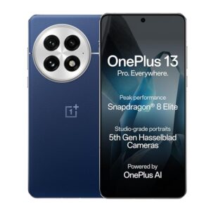 OnePlus 13 | Smarter with OnePlus AI | Lifetime Display Warranty |12GB RAM 256GB Storage Midnight Ocean | Official Smartphone for BGMS 2025